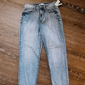 Light Wash Mom Jeans